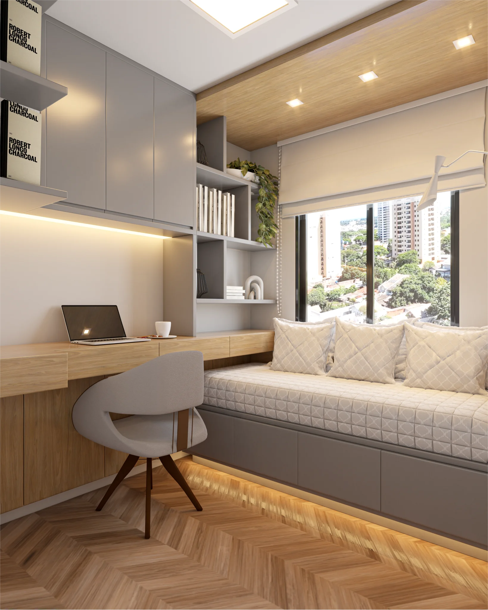 Home office decorado